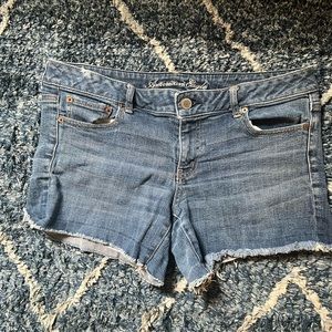 Size 14 American eagle jean shorts